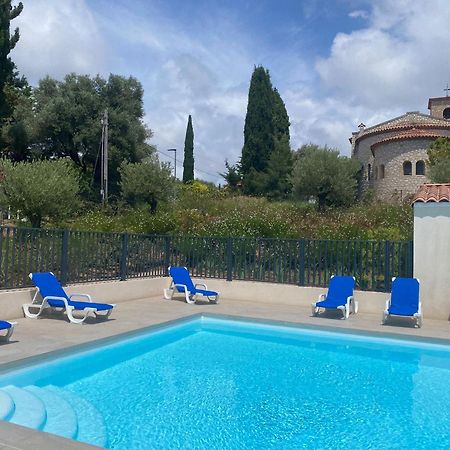 Studio Avec Parking Prive, Piscine Plage 300M Antibes Buitenkant foto